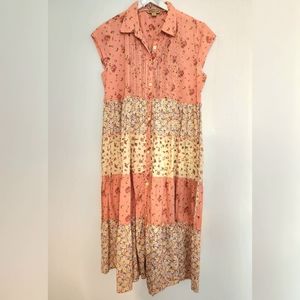 April Cornell Button up Dress